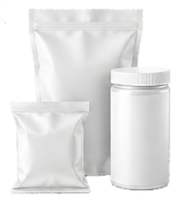 White Label Packaging Mockup Pouches